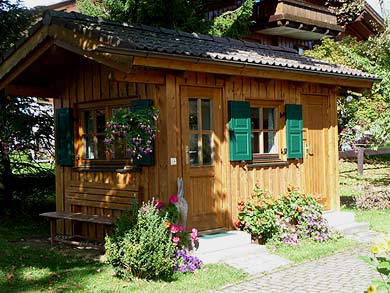Ferienwohnung Mayr Riegsee Gartenhaus